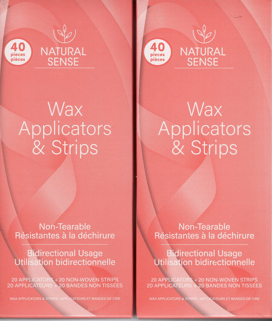 Natural Sense Sensitive Body Wax Strip (Set of 2)