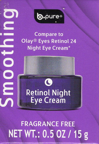 B Pure Smoothing Retinol Night Eye Cream (Set of 2)