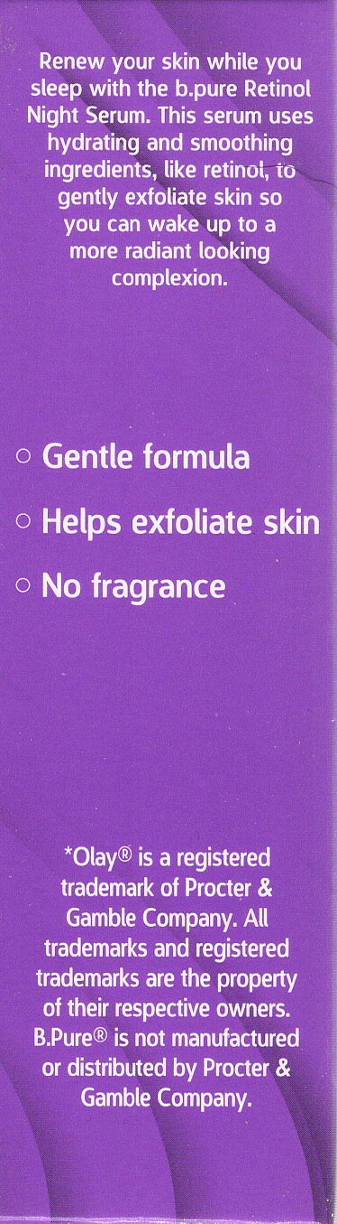 B Pure Smoothing Retinol Night Moisturizer, Eye Cream & Serum (Set of 3)