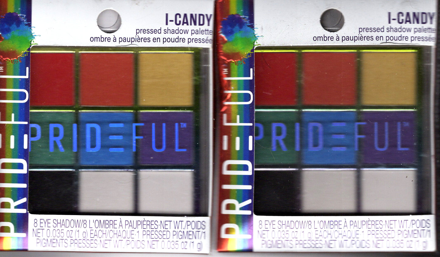 I-candy Prideful Pressed Shadow Palette (9) Eyeshadow Cassie (Set of 2)
