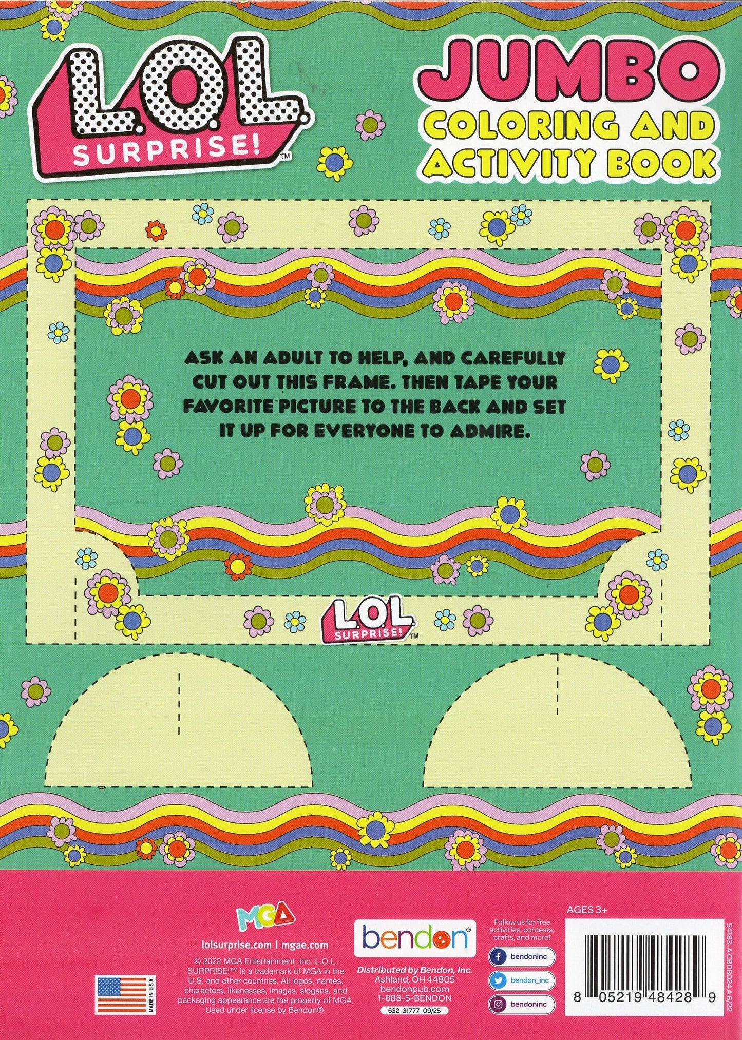 L.O.L. Surprise - Jumbo Coloring & Activity Book