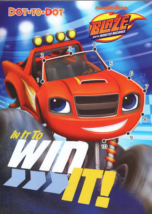 Nickelodeon Blaze and The Monster Machines - Dot to Dot - Activity Books