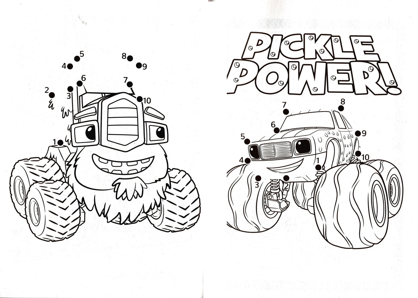 Nickelodeon Blaze and The Monster Machines - Dot to Dot - Activity Books