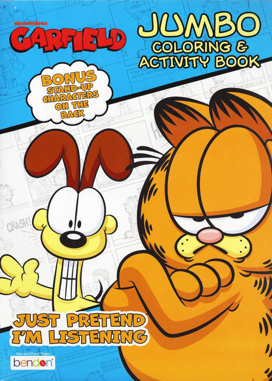 Nickelodeon Garfield - Jumbo Coloring & Activity Book - Just Pretend
