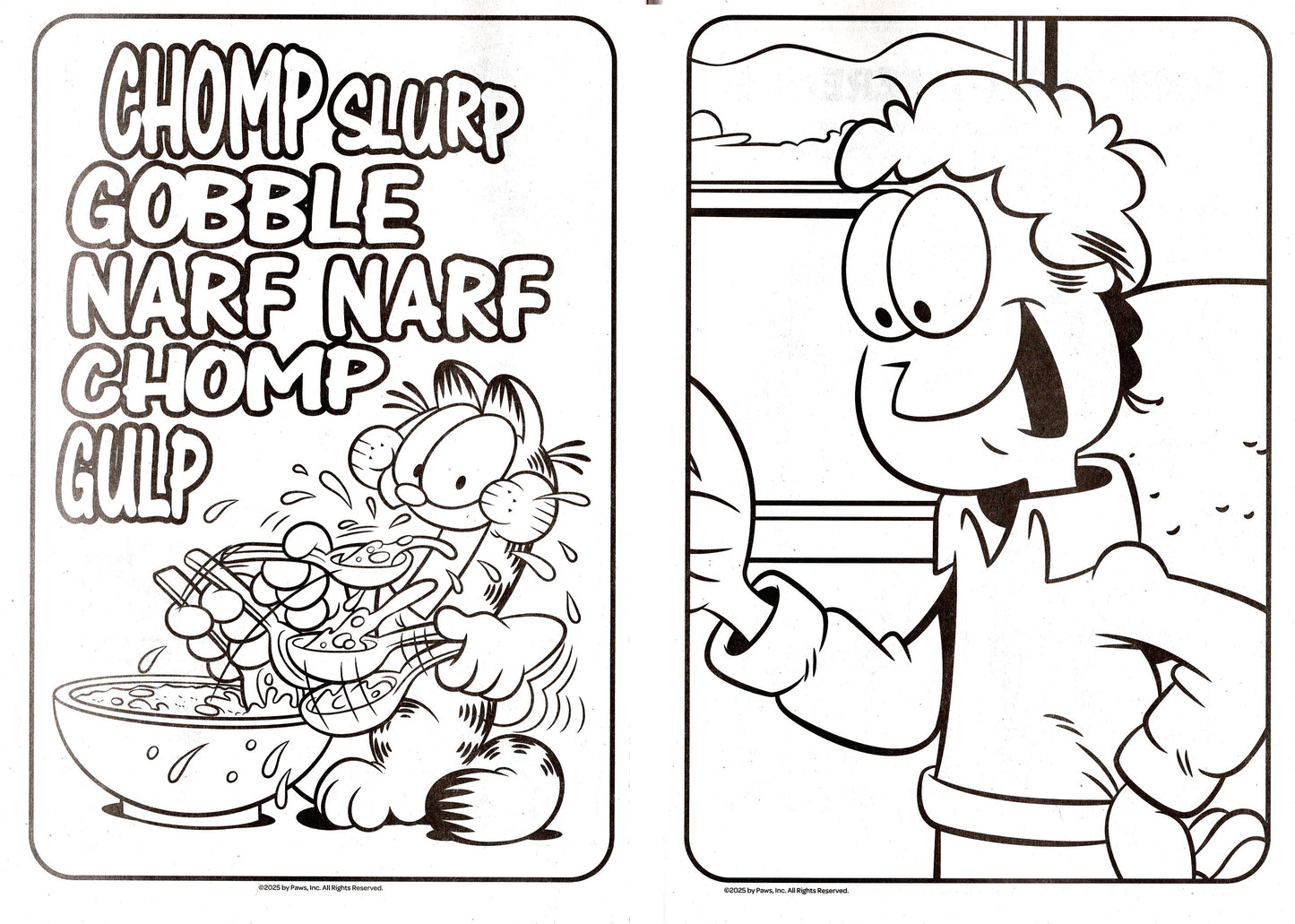 Nickelodeon Garfield - Jumbo Coloring & Activity Book - Just Pretend