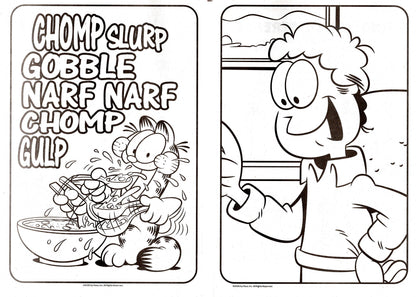 Nickelodeon Garfield - Jumbo Coloring & Activity Book - Just Pretend
