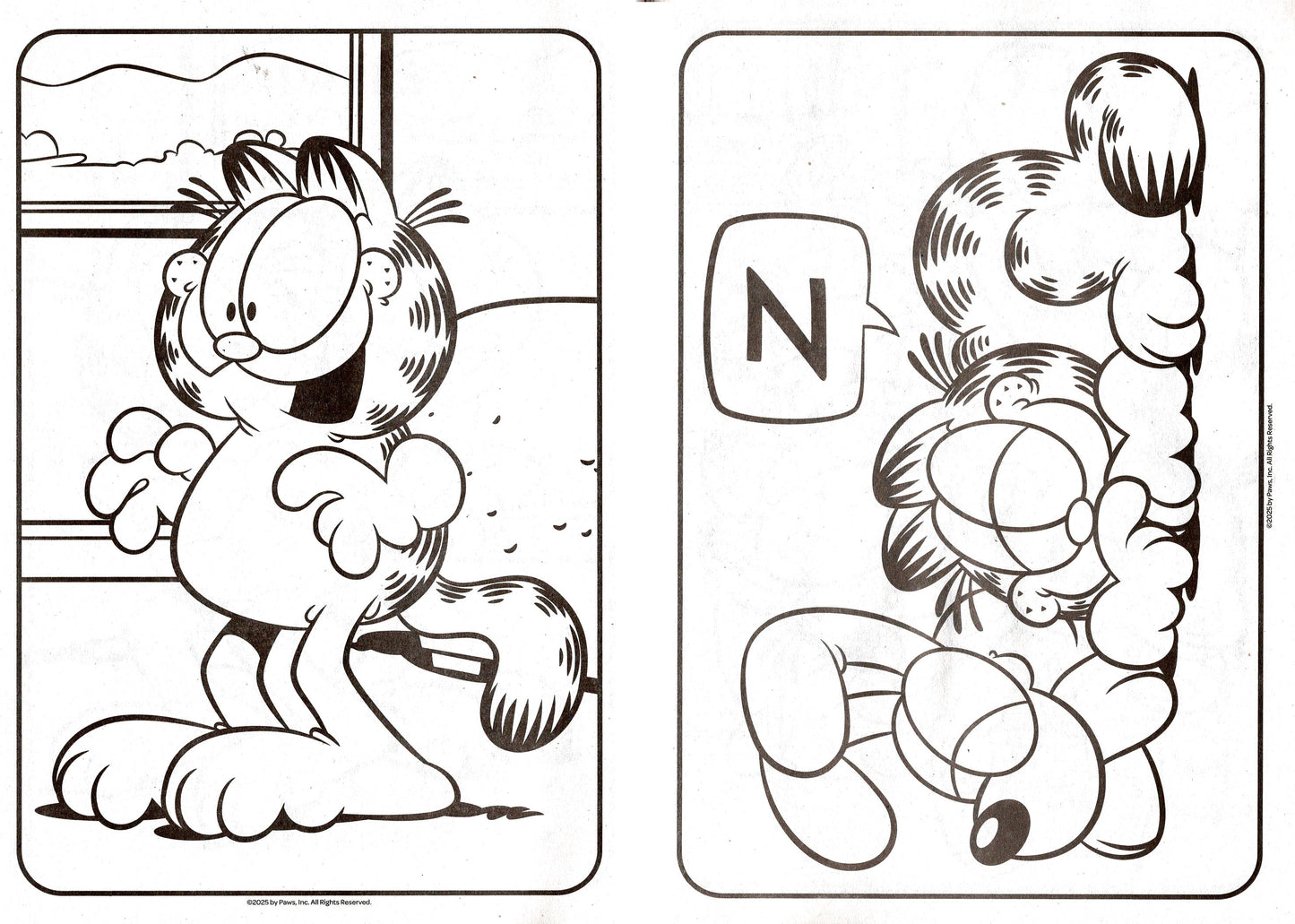 Nickelodeon Garfield - Jumbo Coloring & Activity Book - Just Pretend