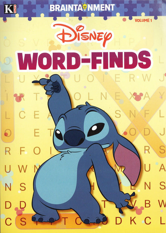 Disney Lillo & Stitch - Word-Finds - Coloring & Activity Book vol.1