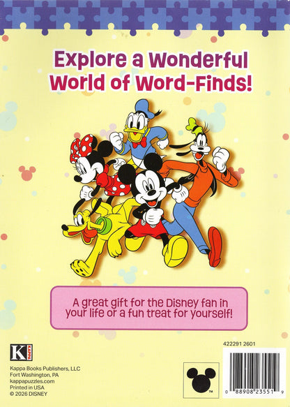 Disney Lillo & Stitch - Word-Finds - Coloring & Activity Book vol.1