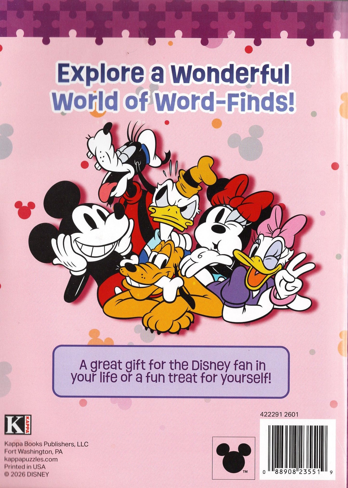 Disney Minnie - Word-Finds - Coloring & Activity Book vol.2