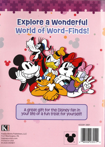 Disney Minnie - Word-Finds - Coloring & Activity Book vol.2