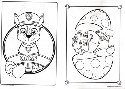 Nickelodeon Paw Patrol - Jumbo Coloring & Activity Book - Eggs-Cited Pups!