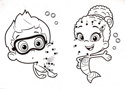 Nickelodeon Bubble Guppies - Dot to Dot - Coloring & Activity Books