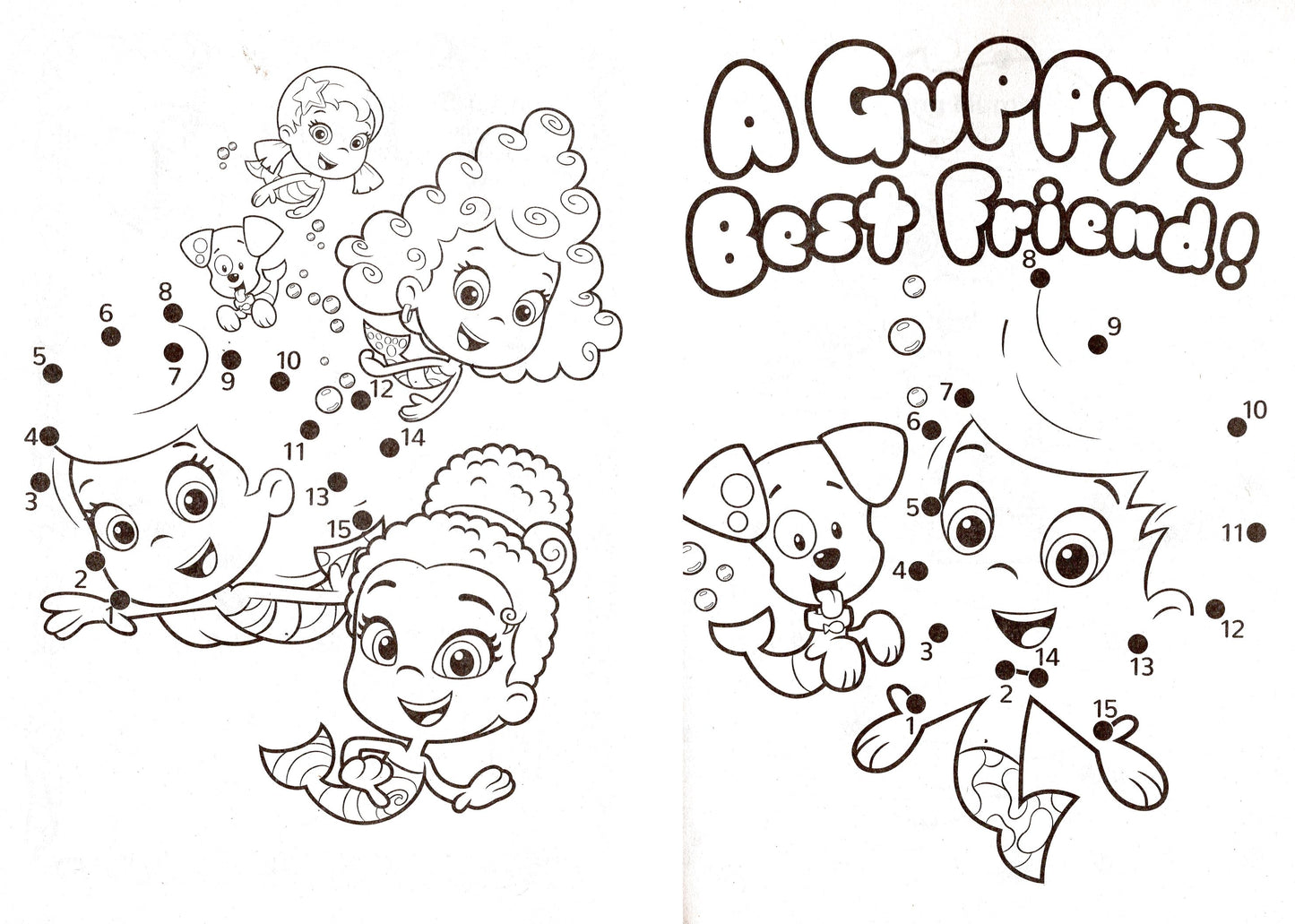 Nickelodeon Bubble Guppies - Dot to Dot - Coloring & Activity Books