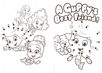 Nickelodeon Bubble Guppies - Dot to Dot - Coloring & Activity Books