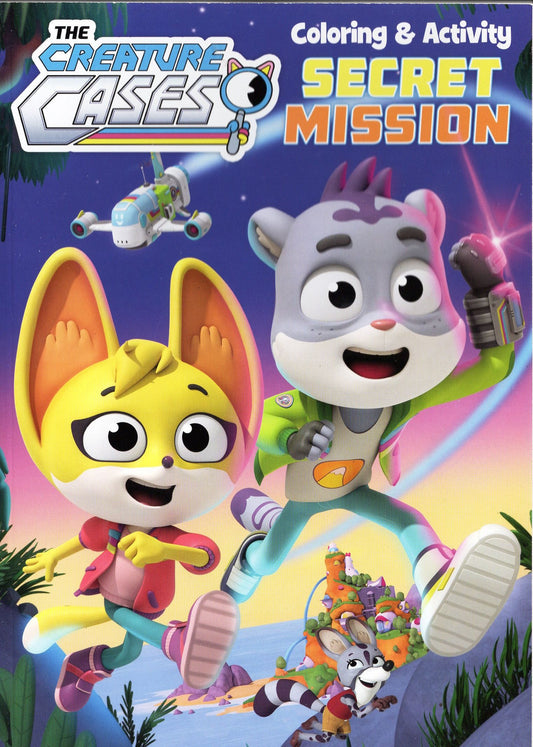 The Creature Cases - Secret Mission - Coloring & Activity Books