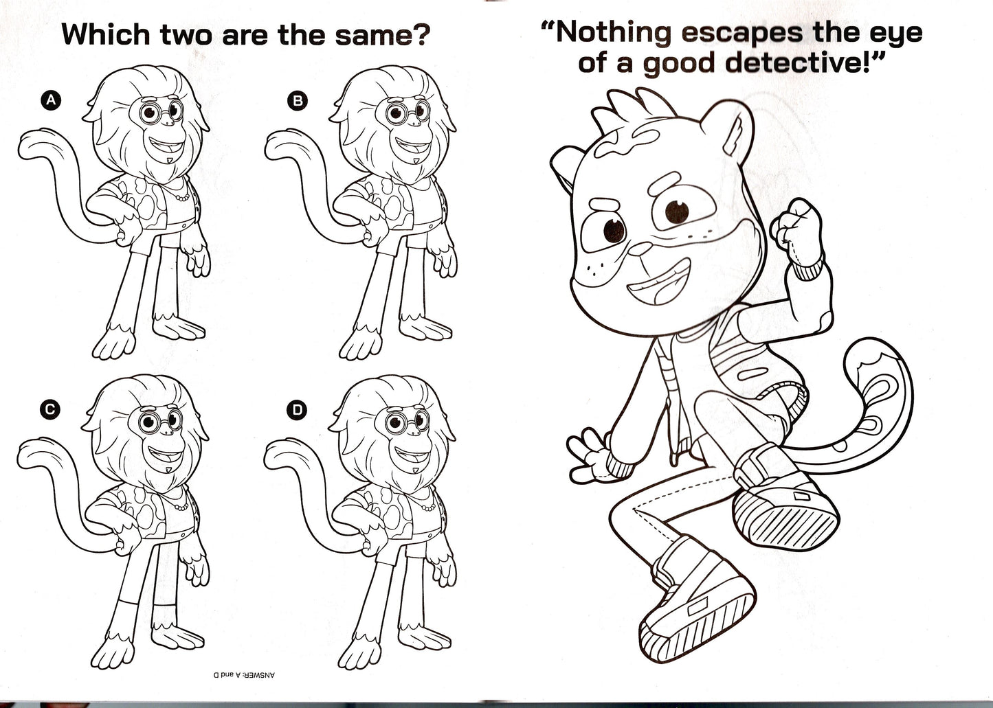 The Creature Cases - Secret Mission - Coloring & Activity Books