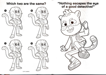 The Creature Cases - Secret Mission - Coloring & Activity Books