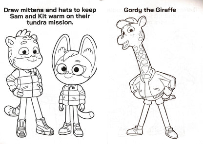 The Creature Cases - Secret Mission - Coloring & Activity Books