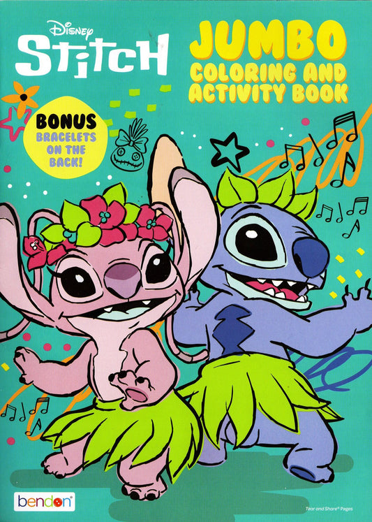 Disney Stitch - Jumbo Coloring & Activity Books