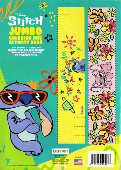 Disney Stitch - Jumbo Coloring & Activity Books