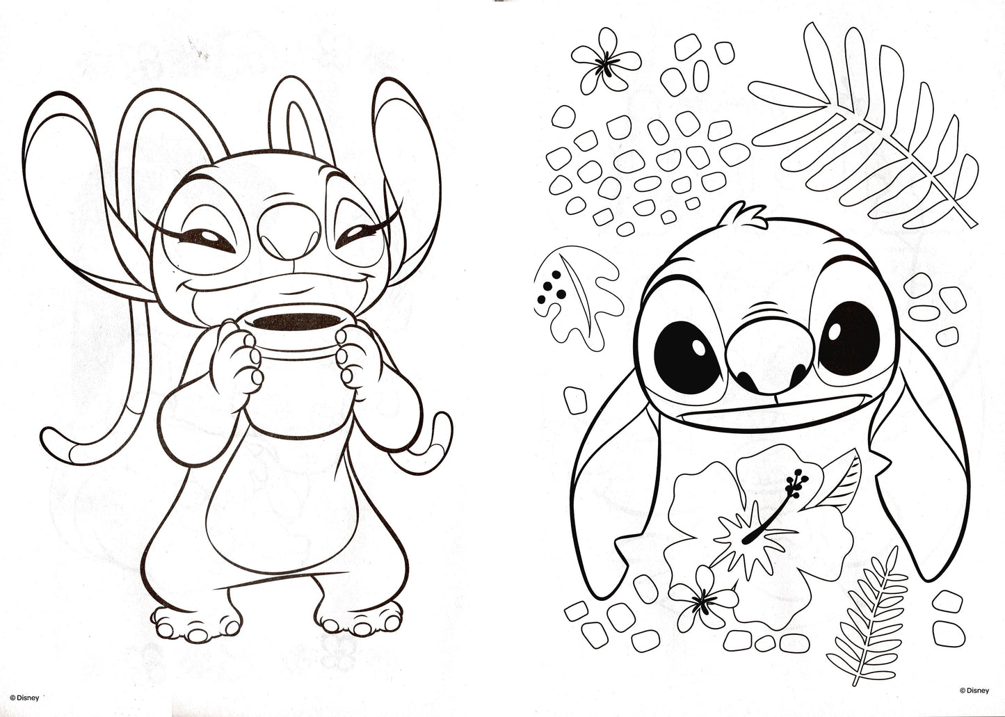Disney Stitch - Jumbo Coloring & Activity Books