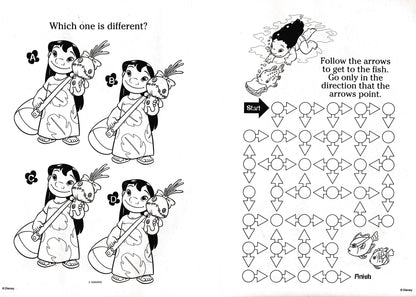 Disney Stitch - Jumbo Coloring & Activity Books
