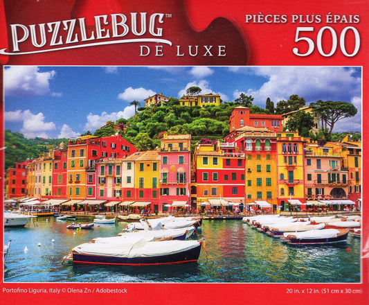 Portofino Liguria, Italy - 500 Deluxe Jigsaw Puzzle