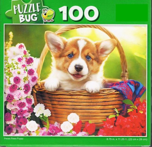 Petals Paws - 100 Piece Jigsaw Puzzle