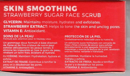 La Spash Skin Smoothing Strawberry Sugar Face Scrub - 1.77oz (Set of 2)