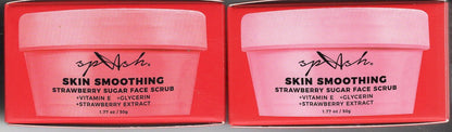 La Spash Skin Smoothing Strawberry Sugar Face Scrub - 1.77oz (Set of 2)