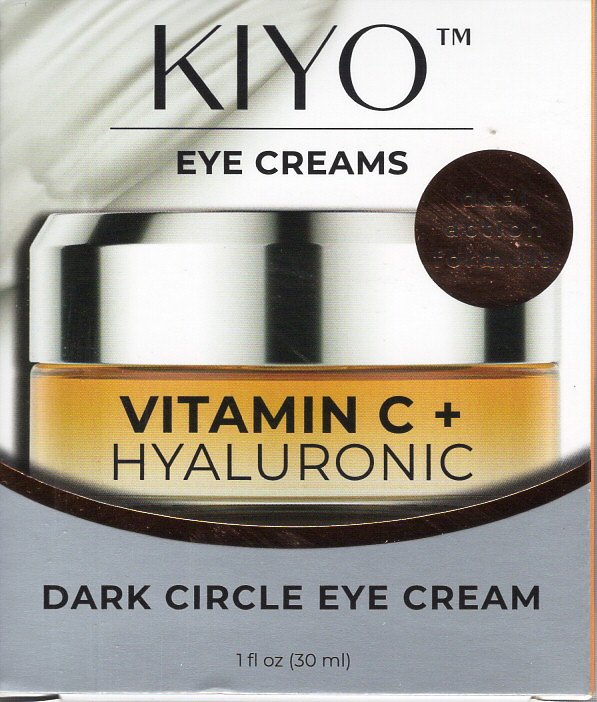 KIYO Eye Creams & Majest-C Face Cream Vitamin C & Hyaluronic (Set of 2)