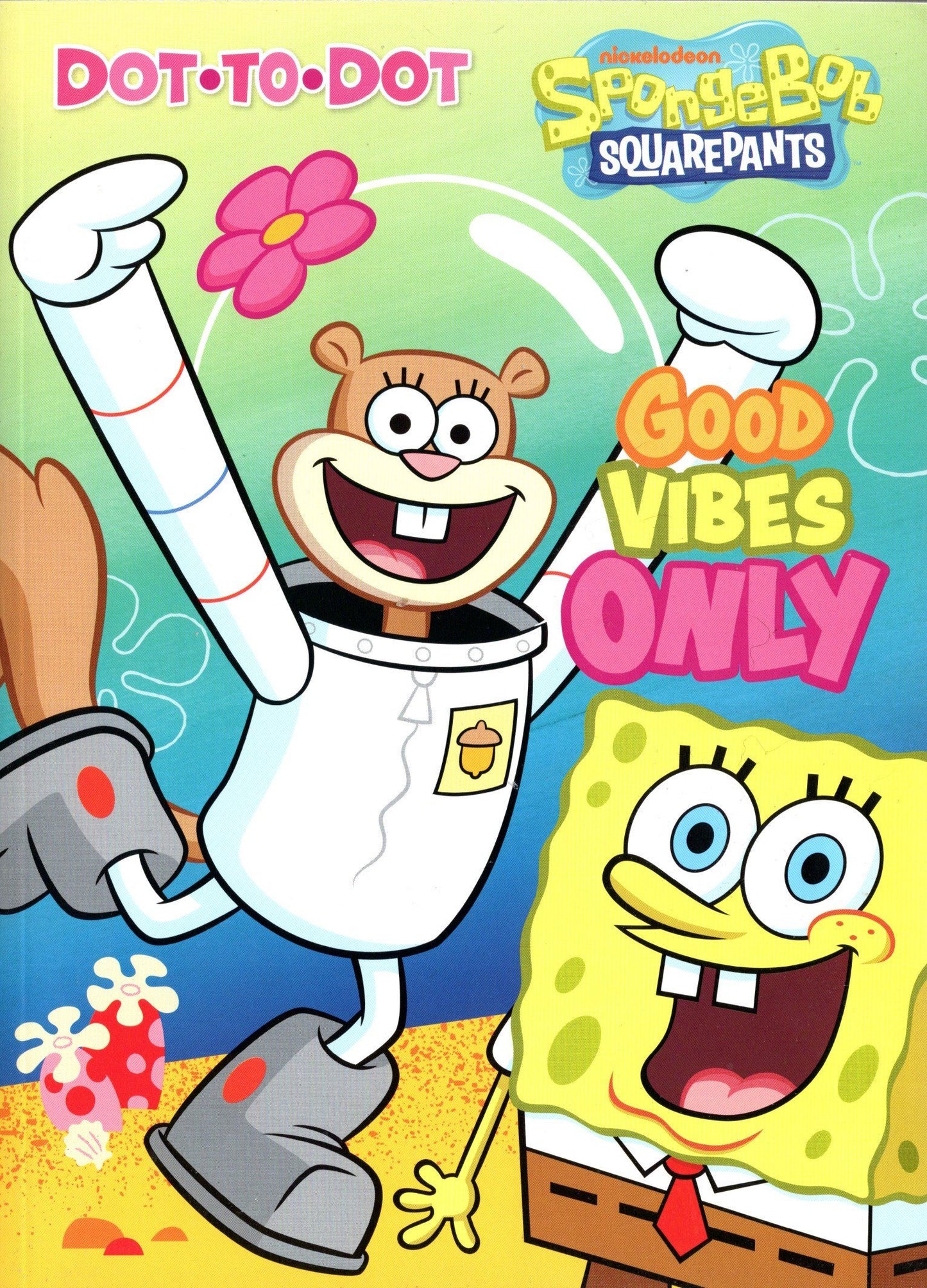 Nickelodeon SpongeBob - Dot to Dot - Good Vibes Only - Activity Books
