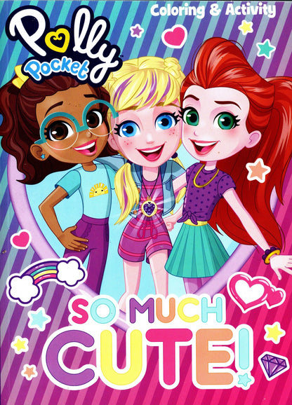 So Much Cute - Polly Pocket - Children Coloring Book