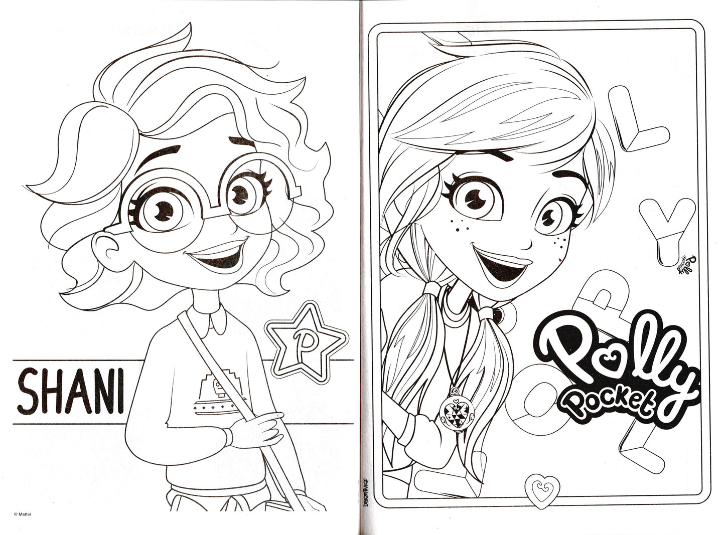 So Much Cute - Polly Pocket - Children Coloring Book