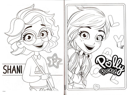 So Much Cute - Polly Pocket - Children Coloring Book
