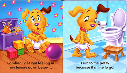 Puppy Goes Potty - Puppy can you how to go Potty - Tales Book