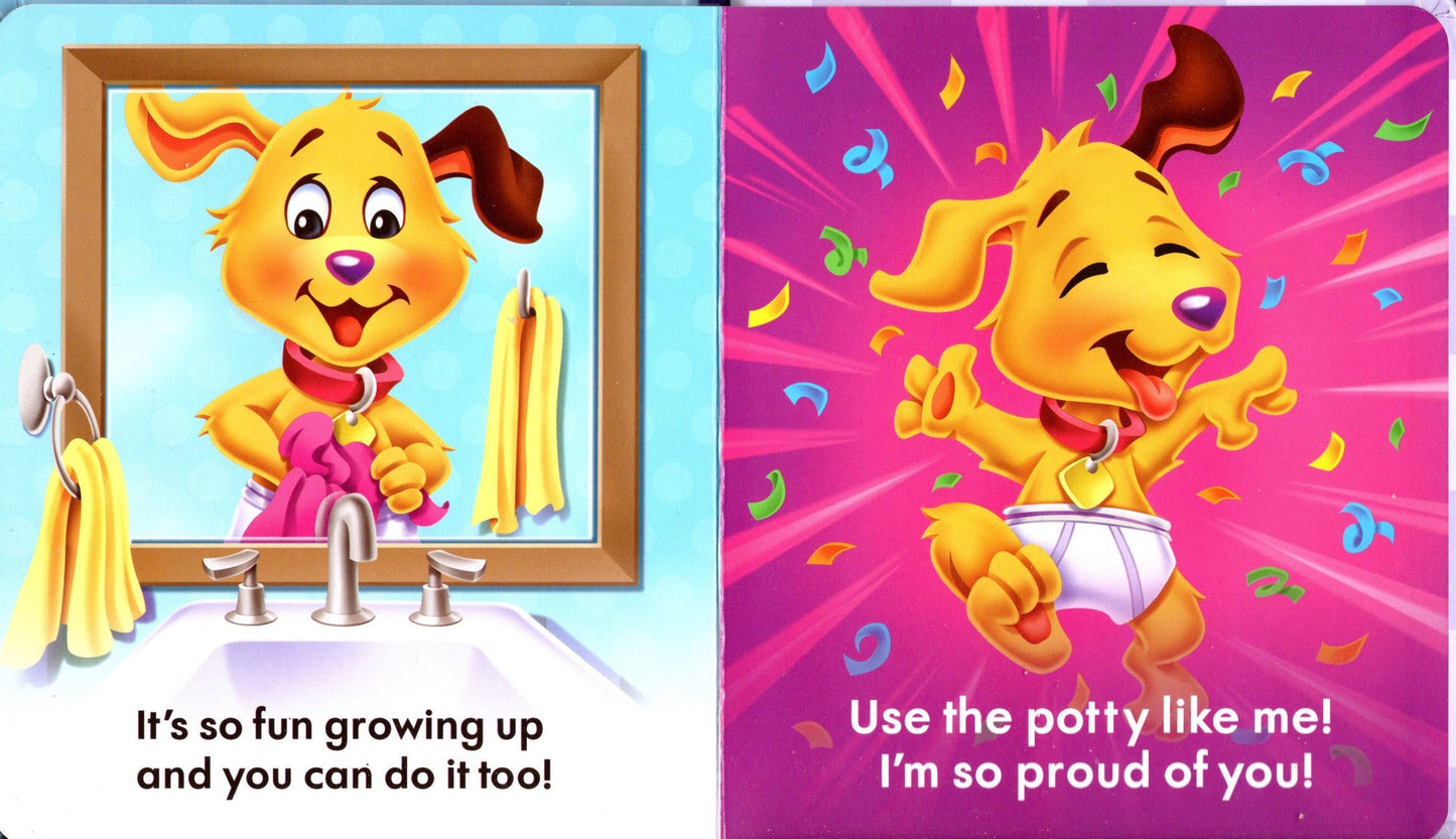 Puppy Goes Potty - Puppy can you how to go Potty - Tales Book