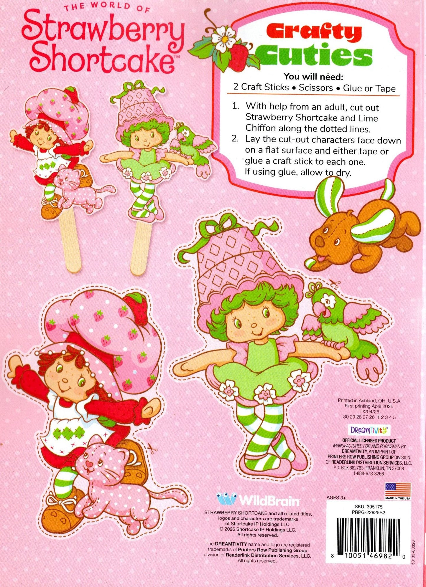 The World of Strawberry Shortcake - Berry Cute - Coloring & Activity Book