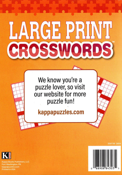 Braintainment Large Print - Crosswords - Activity Book v.190