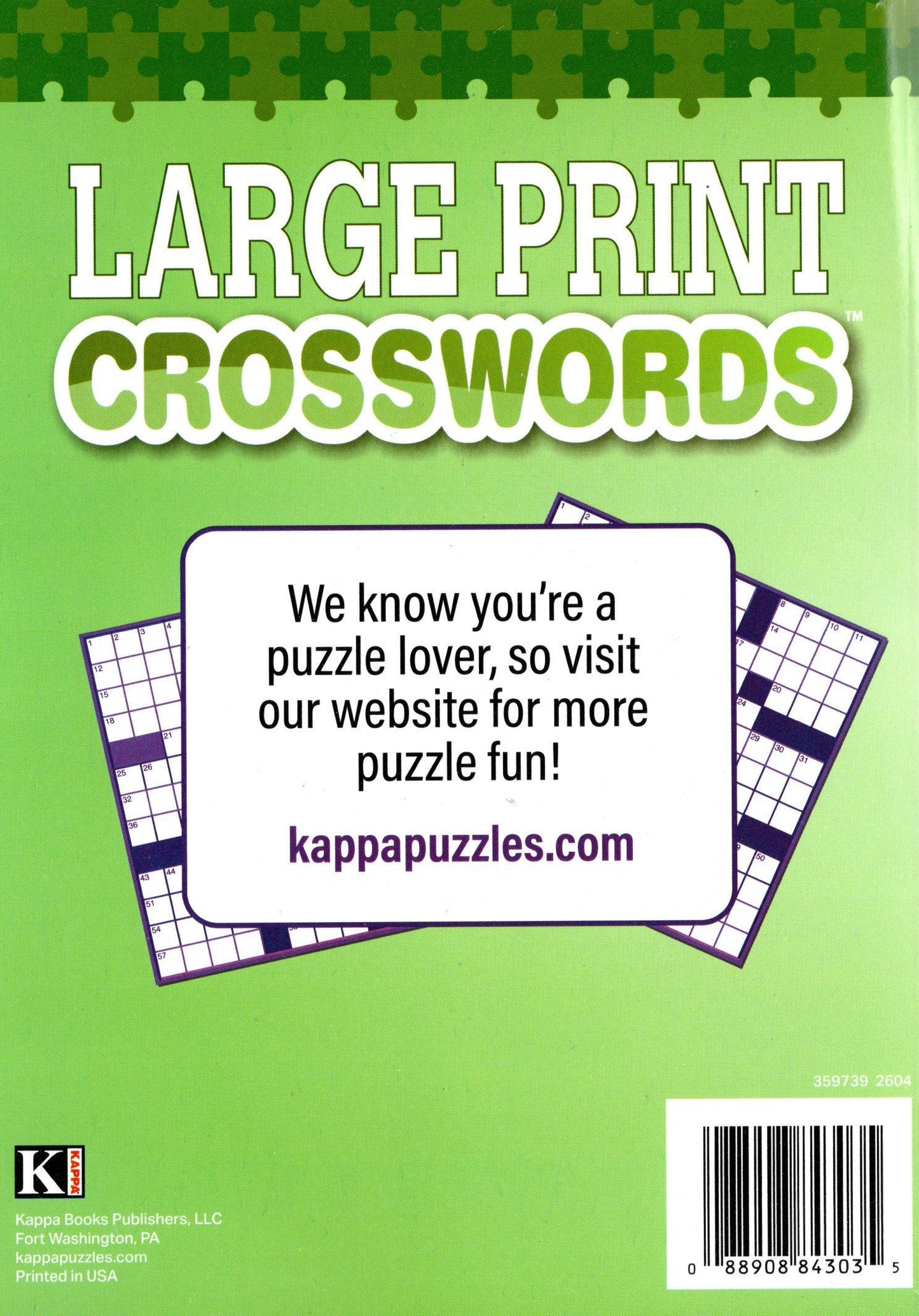 Braintainment Large Print - Crosswords - Activity Book v.191