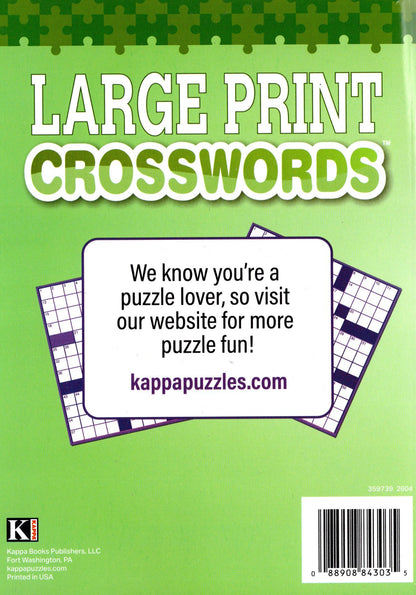 Braintainment Large Print - Crosswords - Activity Book v.191