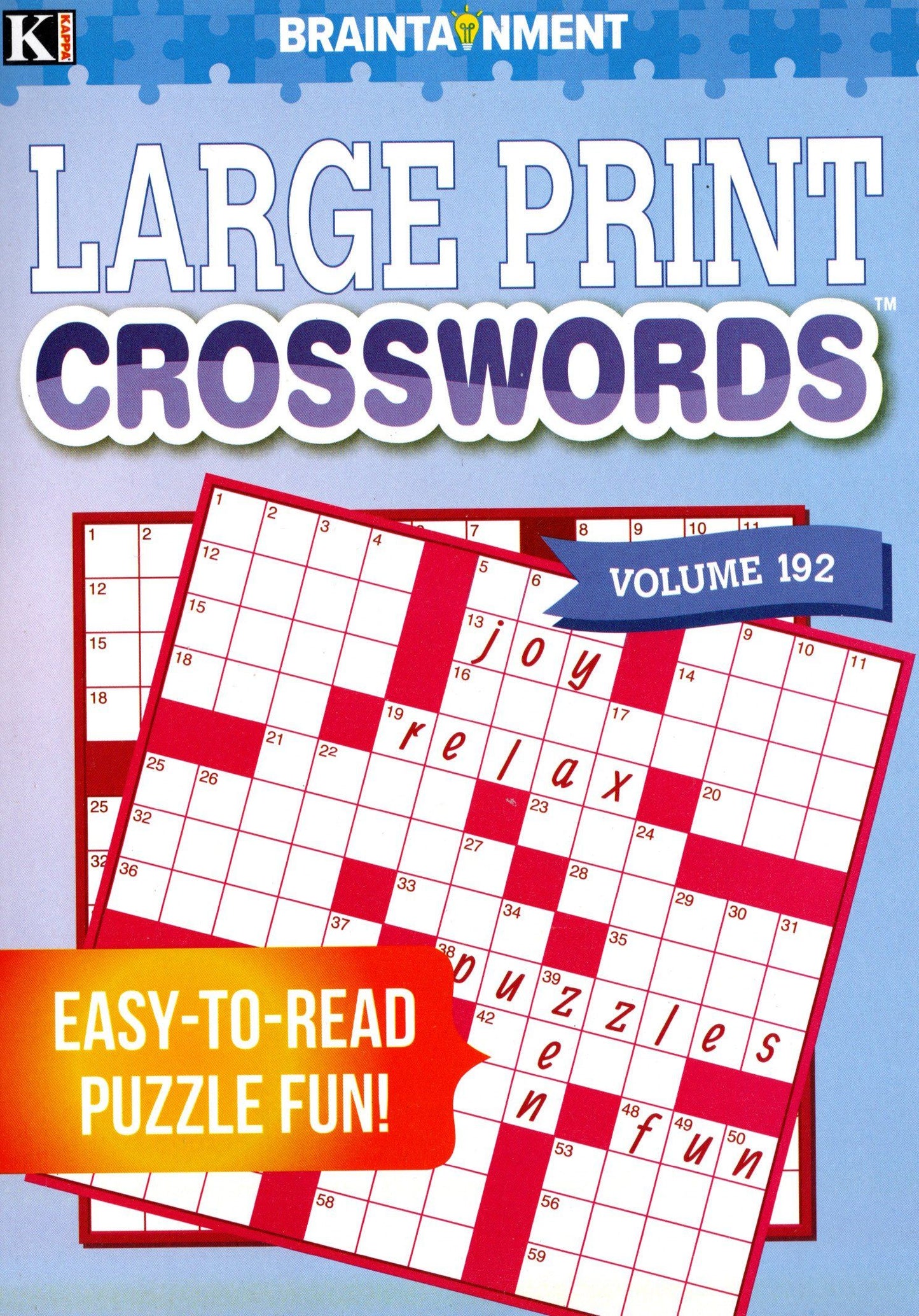 Braintainment Large Print - Crosswords - Activity Book v.192