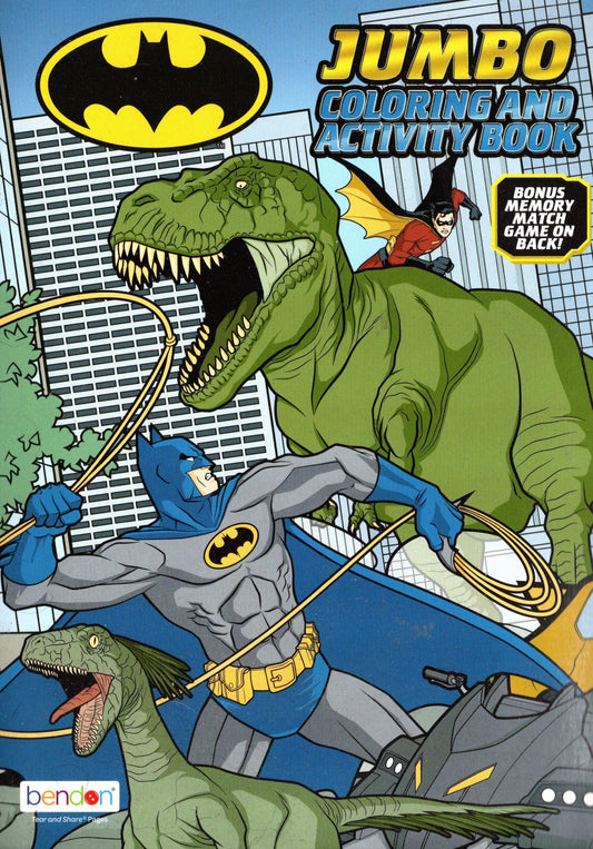 Batman - Jumbo Coloring & Activity Book