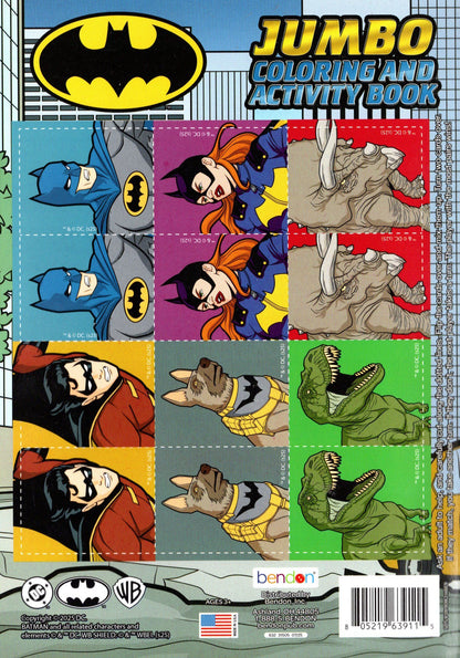 Batman - Jumbo Coloring & Activity Book