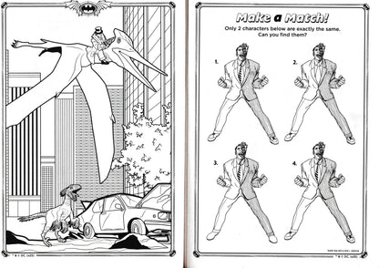 Batman - Jumbo Coloring & Activity Book