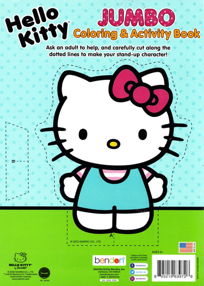 Hello Kitty - Jumbo Coloring & Activity Book v8