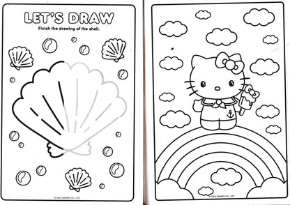 Hello Kitty - Jumbo Coloring & Activity Book (Set of 2 Books) v9