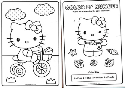 Hello Kitty - Jumbo Coloring & Activity Book (Set of 2 Books) v9