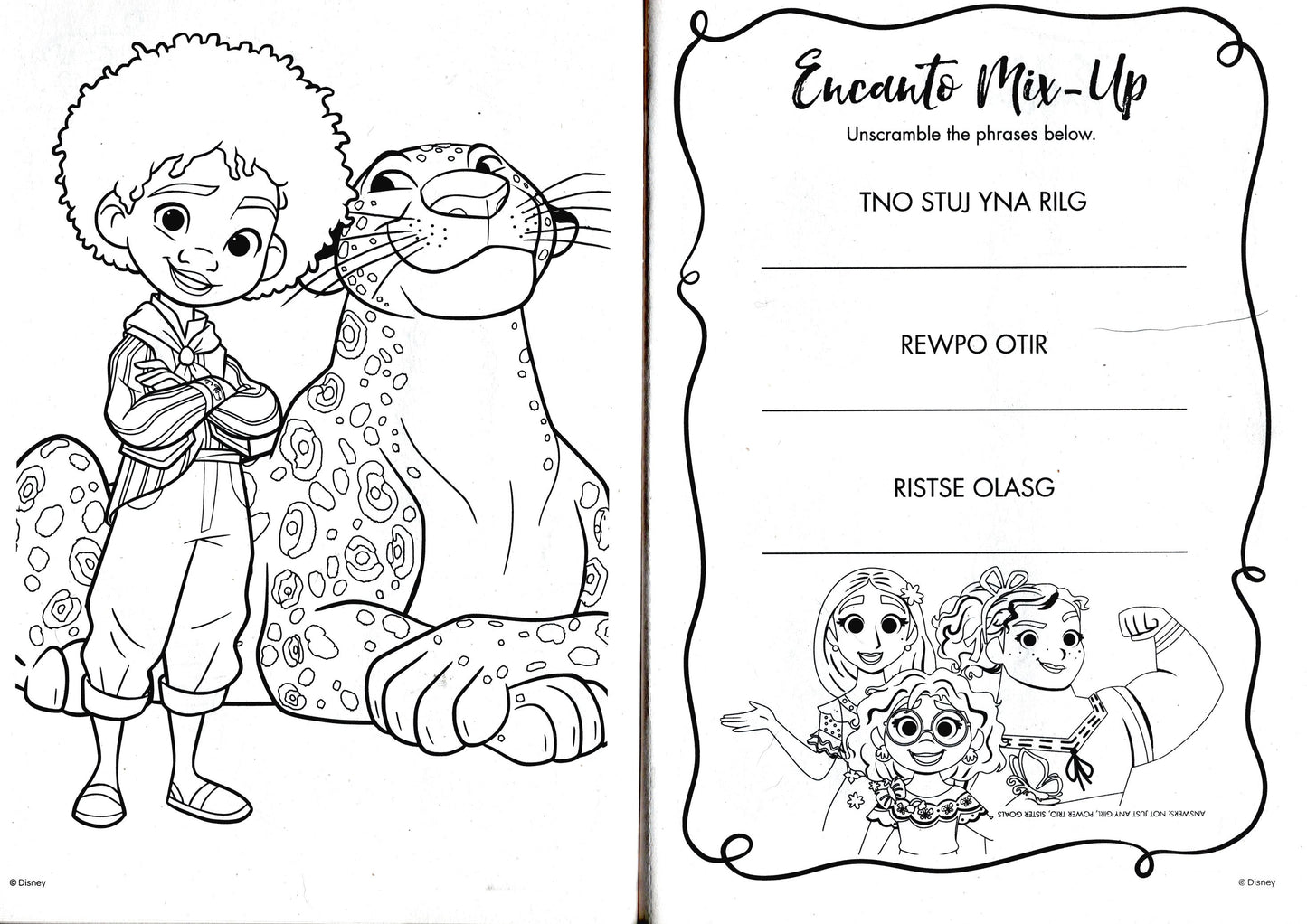 Disney Encanto - Jumbo Coloring & Activity Book v3